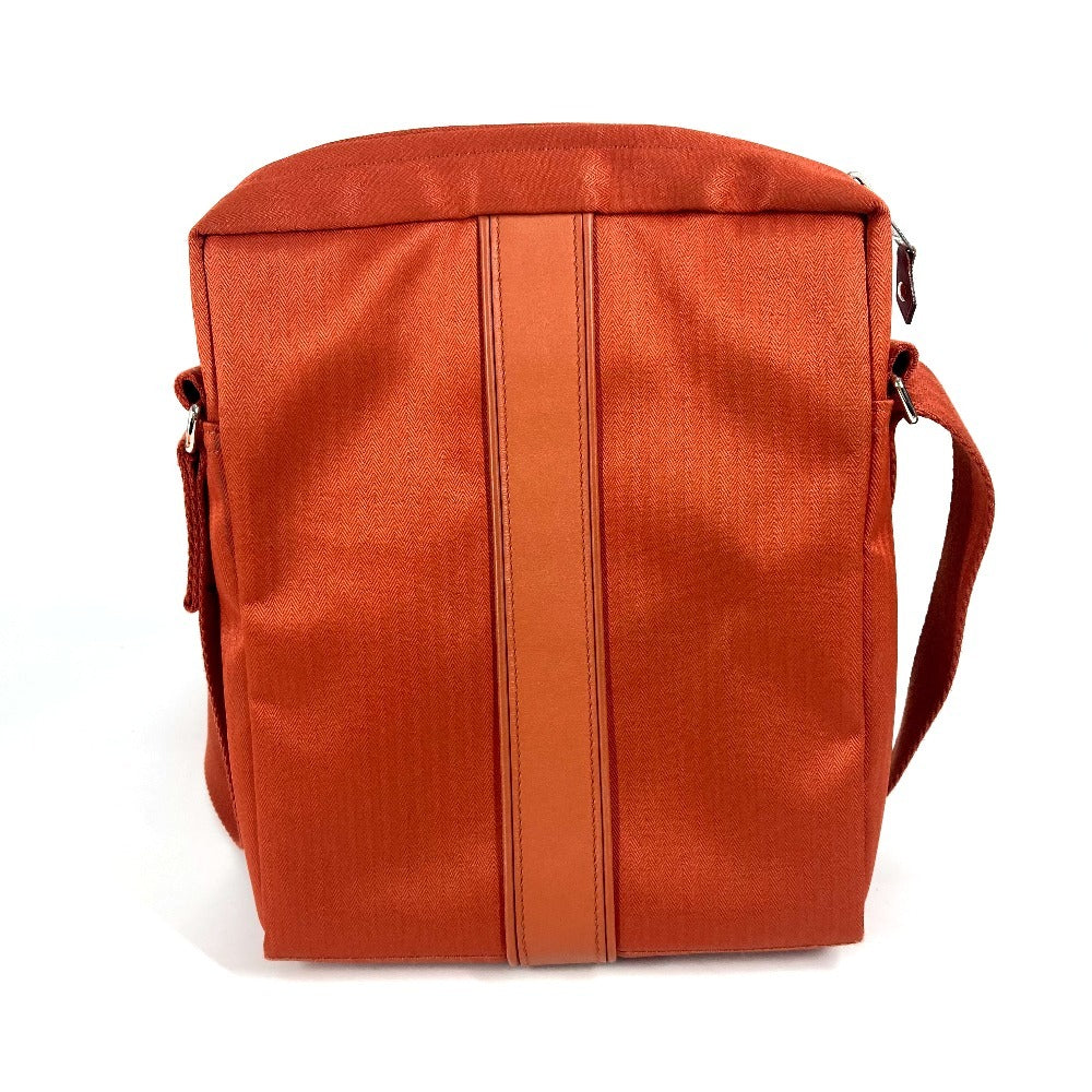 HERMES ポシェット アカプルコ バンドリエール PM 斜め掛けバック 肩掛けバック ショルダーバック カバン バック ショルダーバッグ ナイロンキャンバス ユニセックス オレンジ