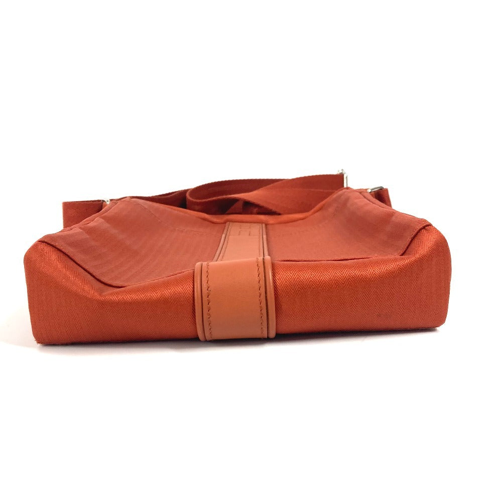 HERMES ポシェット アカプルコ バンドリエール PM 斜め掛けバック 肩掛けバック ショルダーバック カバン バック ショルダーバッグ ナイロンキャンバス ユニセックス オレンジ