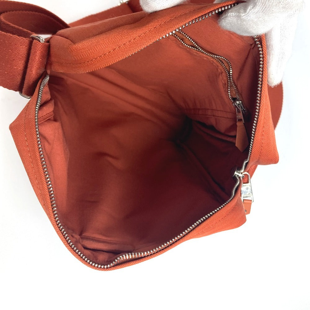 HERMES ポシェット アカプルコ バンドリエール PM 斜め掛けバック 肩掛けバック ショルダーバック カバン バック ショルダーバッグ ナイロンキャンバス ユニセックス オレンジ