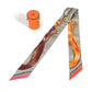 HERMES Twilly Silk Bandeau Scarf, Women's, Gray