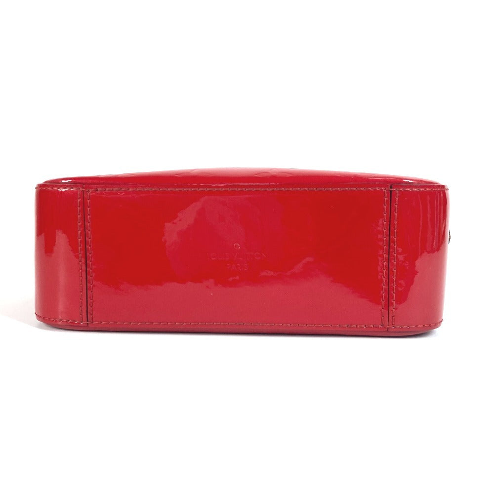 LOUIS VUITTON M90368 モノグラムヴェルニ サンタモニカ カバン 2WAYバッグ ハンドバッグ 斜め掛け ショルダーバッグ モノグラムヴェルニキャンバス レディース スリーズ レッド