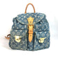 LOUIS VUITTON M95056 モノグラムデニム サック アド GM バックパック カバン リュックサック モノグラムデニム ユニセックス ブルー