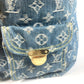 LOUIS VUITTON M95056 モノグラムデニム サック アド GM バックパック カバン リュックサック モノグラムデニム ユニセックス ブルー