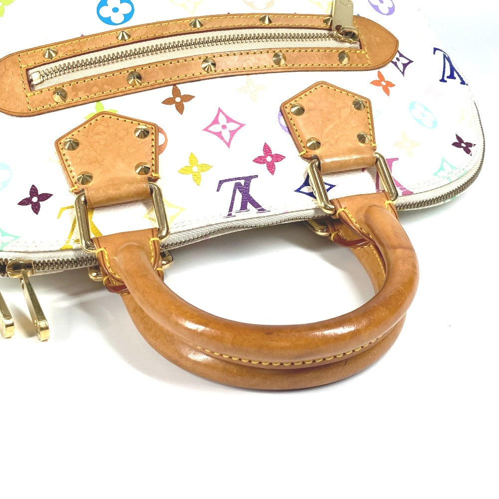 LOUIS VUITTON M92647 モノグラムマルチカラー アルマ カバン トートバッグ スタッズ ハンドバッグ モノグラムマルチカラーキャンバス レディース ブロン ホワイト
