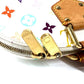 LOUIS VUITTON M92647 モノグラムマルチカラー アルマ カバン トートバッグ スタッズ ハンドバッグ モノグラムマルチカラーキャンバス レディース ブロン ホワイト