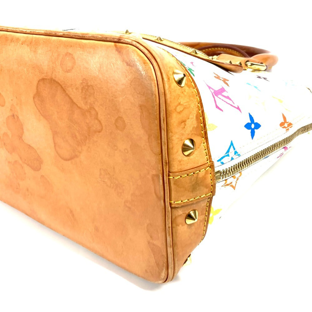 LOUIS VUITTON M92647 モノグラムマルチカラー アルマ カバン トートバッグ スタッズ ハンドバッグ モノグラムマルチカラーキャンバス レディース ブロン ホワイト
