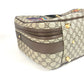 GUCCI 424501 GG Supreme Angry Cat Snake Patch Bag Travel Bag Travel Bag Trunk Duffle Bag GG Supreme Canvas Beige/Multicolore Used