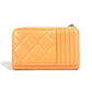 CHANEL AP3732 財布 小銭入れ カードケース CC ココマーク スター ロゴ フラグメントケース コインケース ラムスキン レディース オレンジ
