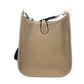 HERMES Evelyne TPM Amazon Long Crossbody Pochette bag Shoulder Bag Taurillon Clemence Etoupe Gray Based/Navy Used