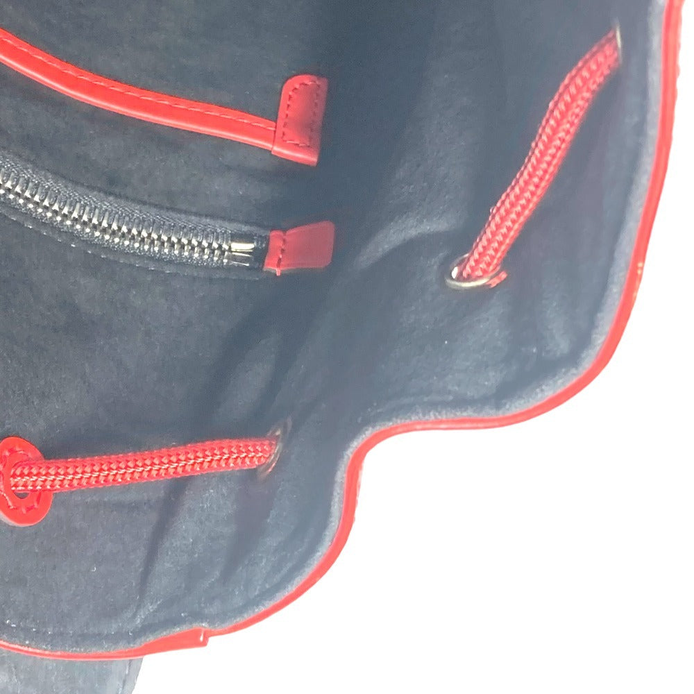 LOUIS VUITTON M53414 Supreme SUPREME collaboration Epi Christopher PM 17AW Backpack Bag Backpack Epi Leather Red/White Used