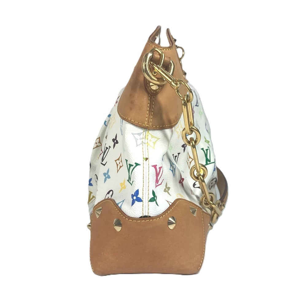 LOUIS VUITTON M40253 モノグラムマルチカラー ジュディGM カバン 肩掛け チェーン ハンドバッグ 2WAYバッグ ショルダーバッグ モノグラムマルチカラーキャンバス レディース ブロン ホワイト