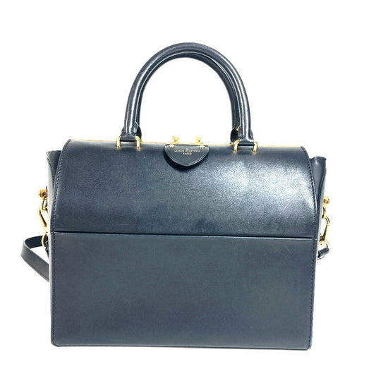 LOUIS VUITTON M53041 スピーディドクター25 カバン 2WAYバッグ ショルダーバッグ 斜め掛け ハンドバッグ レザー ユニセックス ブラック