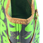 LOUIS VUITTON M93703 Monogram Graffiti Neverfull GM Shoulder Bag/Tote Bag in Monogram Graffiti Canvas, Women's, Veil Green