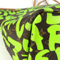 LOUIS VUITTON M93703 Monogram Graffiti Neverfull GM Shoulder Bag/Tote Bag in Monogram Graffiti Canvas, Women's, Veil Green