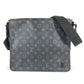 LOUIS VUITTON M46255 モノグラムエクリプス ディストリクト PM NV3 カバン 斜め掛け フラップ ショルダーバッグ モノグラムエクリプスキャンバス ユニセックス ブラック