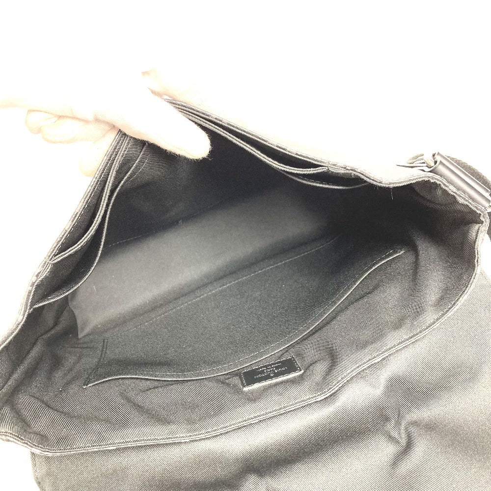 LOUIS VUITTON M46255 モノグラムエクリプス ディストリクト PM NV3 カバン 斜め掛け フラップ ショルダーバッグ モノグラムエクリプスキャンバス ユニセックス ブラック