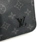 LOUIS VUITTON M46255 モノグラムエクリプス ディストリクト PM NV3 カバン 斜め掛け フラップ ショルダーバッグ モノグラムエクリプスキャンバス ユニセックス ブラック