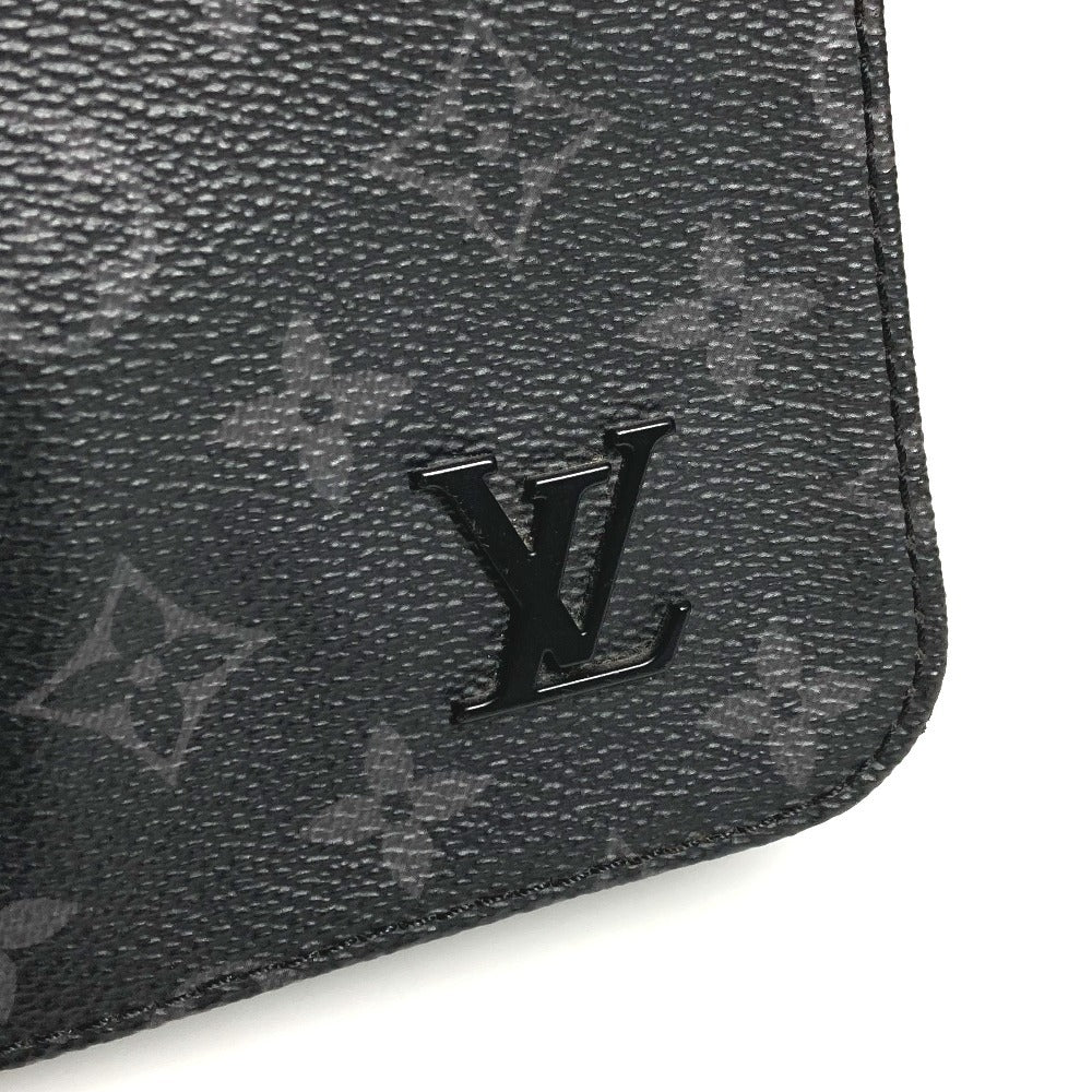 LOUIS VUITTON M46255 モノグラムエクリプス ディストリクト PM NV3 カバン 斜め掛け フラップ ショルダーバッグ モノグラムエクリプスキャンバス ユニセックス ブラック
