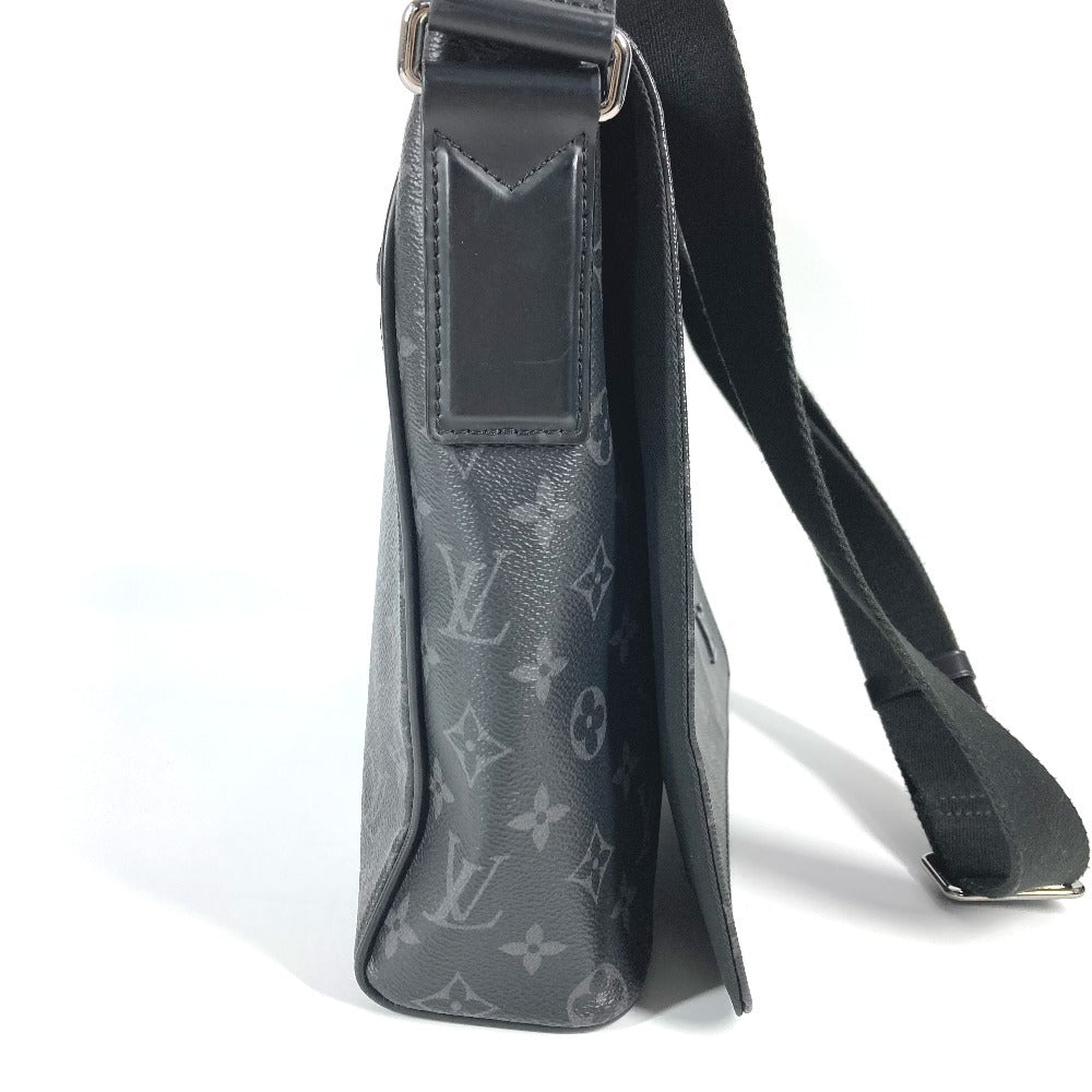 LOUIS VUITTON M46255 モノグラムエクリプス ディストリクト PM NV3 カバン 斜め掛け フラップ ショルダーバッグ モノグラムエクリプスキャンバス ユニセックス ブラック