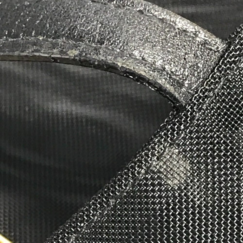 FENDI FF logo mesh big bag, tote bag, beach bag, handbag, nylon mesh, women's, black