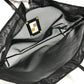 FENDI FF logo mesh big bag, tote bag, beach bag, handbag, nylon mesh, women's, black