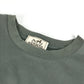 HERMES Horse Leather Patch and Tag Short Sleeve T-Shirt, Cotton, Men's, Gray Khaki