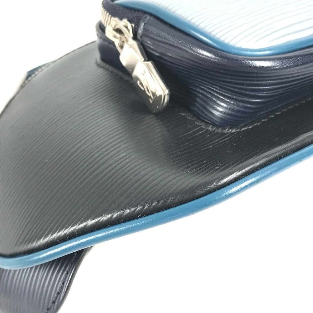 LOUIS VUITTON M53420 Epi Monogram Eclipse Bum Bag, Crossbody Bag, Shoulder Bag, Waist Bag, Epi Leather, Unisex, Navy