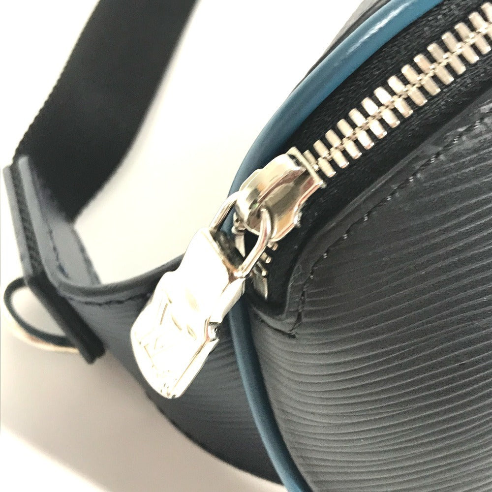 LOUIS VUITTON M53420 Epi Monogram Eclipse Bum Bag, Crossbody Bag, Shoulder Bag, Waist Bag, Epi Leather, Unisex, Navy