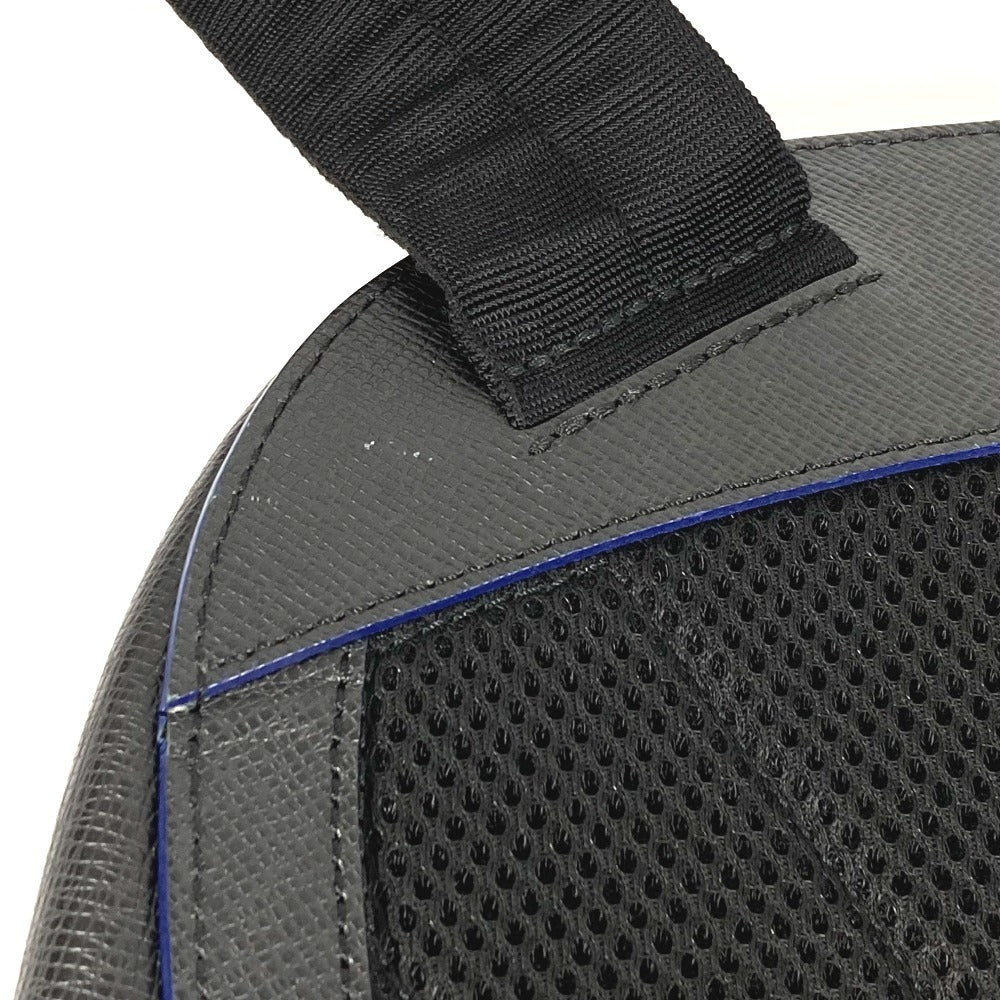 LOUIS VUITTON M32734 タイガ アントン カバン バムバッグ バイカラー リュックサック タイガレザー ユニセックス アルドワーズ ブラック