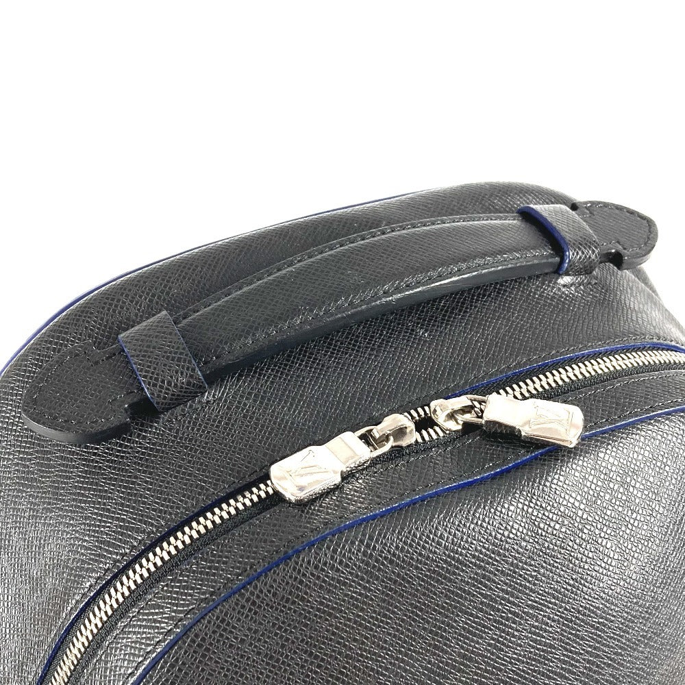 LOUIS VUITTON M32734 タイガ アントン カバン バムバッグ バイカラー リュックサック タイガレザー ユニセックス アルドワーズ ブラック