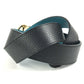GUCCI 450000 Double G GG Logo Belt for Bottoms, Buckle, Leather, Men's, Black