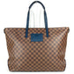LOUIS VUITTON N41242 ダミエ カバ カバン トートバッグ ビッグバッグ ボストンバッグ トラベルバッグ ショルダーバッグ ダミエキャンバス ユニセックス エベヌ ブラウン