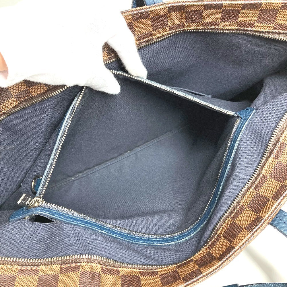 LOUIS VUITTON N41242 ダミエ カバ カバン トートバッグ ビッグバッグ ボストンバッグ トラベルバッグ ショルダーバッグ ダミエキャンバス ユニセックス エベヌ ブラウン