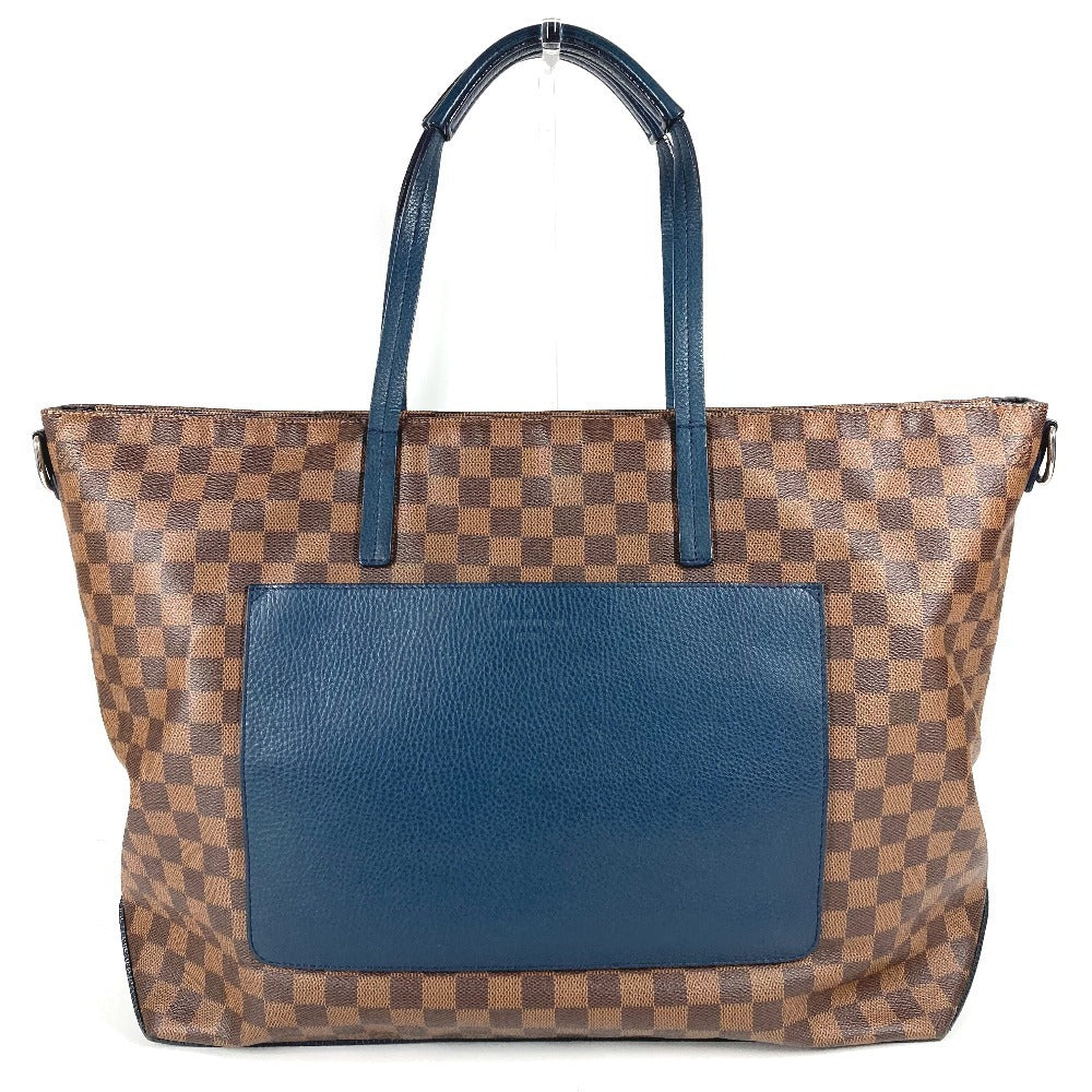 LOUIS VUITTON N41242 ダミエ カバ カバン トートバッグ ビッグバッグ ボストンバッグ トラベルバッグ ショルダーバッグ ダミエキャンバス ユニセックス エベヌ ブラウン