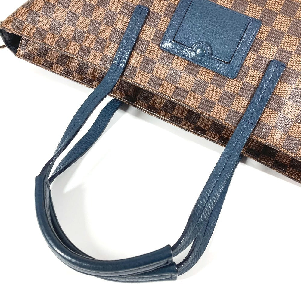 LOUIS VUITTON N41242 ダミエ カバ カバン トートバッグ ビッグバッグ ボストンバッグ トラベルバッグ ショルダーバッグ ダミエキャンバス ユニセックス エベヌ ブラウン