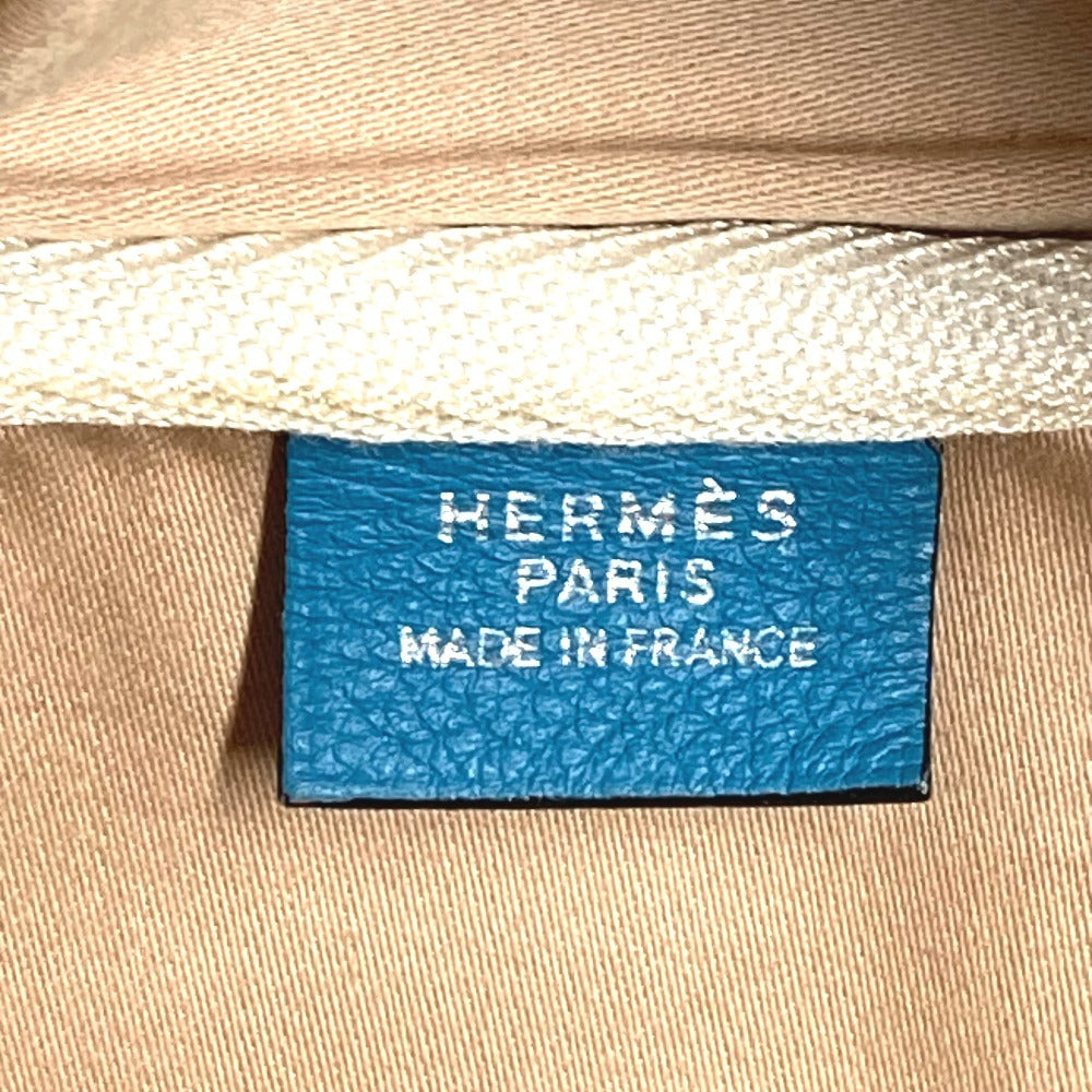 HERMES ヴィクトリア 43 ヴィクトリア43 ショルダーバッグ カバン 肩掛け トラベルバッグ 旅行バッグ ボストンバッグ トワルアッシュ ユニセックス ブルージーン ブルー