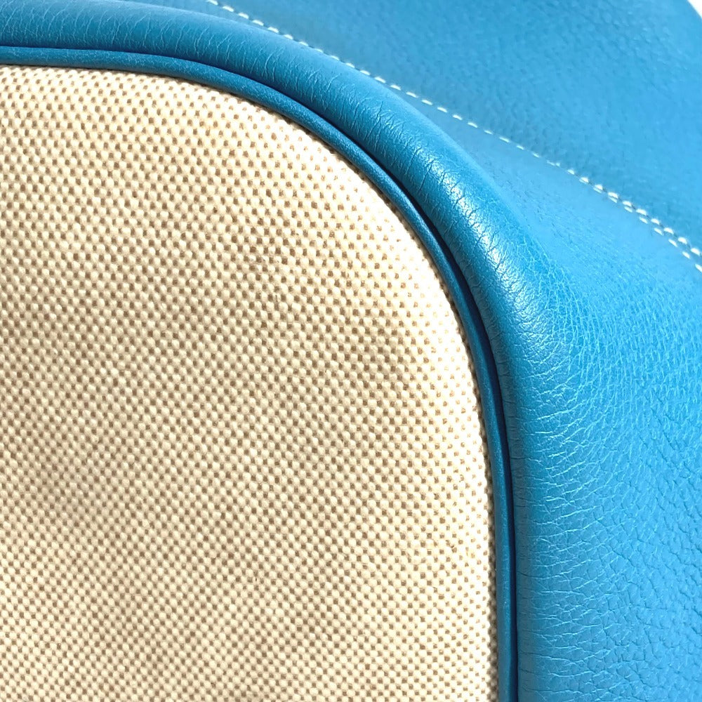 HERMES ヴィクトリア 43 ヴィクトリア43 ショルダーバッグ カバン 肩掛け トラベルバッグ 旅行バッグ ボストンバッグ トワルアッシュ ユニセックス ブルージーン ブルー