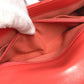 CHANEL AS2380 CC Coco Mark Matelasse Jeweled Double Chain Bag, Crossbody Bag, Flap Shoulder Bag, Lambskin, Women's, Red