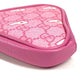 GUCCI Palace GG Supreme logo wallet with zip-around closure, coin purse, and multi-purpose pouch in GG Supreme canvas. Unisex, pink. 723144