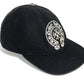 CHROME HEARTS ロゴ ホースシュー 帽子 キャップ帽 ベースボール キャップ コットン ユニセックス ブラック