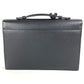 GUCCI 295256 Logo Business Bag Briefcase Handbag Leather Men's Black