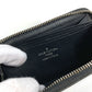 LOUIS VUITTON N63076 Damier Graphite Zippy Coin Purse Wallet with Zip-Around Closure, Damier Graphite Canvas, Men's, Black
