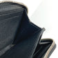 LOUIS VUITTON N63076 Damier Graphite Zippy Coin Purse Wallet with Zip-Around Closure, Damier Graphite Canvas, Men's, Black
