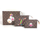 LOUIS VUITTON M13762 モノグラム LV×TM 村上隆 村上パンダ パンダ トリオ･ポッシュ･トワレ カバン ポーチ セカンドバッグ 3つセット クラッチバッグ モノグラムキャンバス ユニセックス マルチカラー
