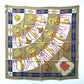 HERMES Carré 90 Cliquetis Scarf, Silk, Women's, Beige