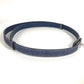 HERMES H010777UKAA Belt "Kelly" Jean 18 Kelly Belt Denim Belt Women's Blue