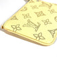 LOUIS VUITTON M81516 Monogram Mahina Pochette Cle Wallet, Compact Wallet with Coin Purse and Keychain, Japan-Exclusive Color, Monogram Mahina Leather, Unisex, Banana Yellow