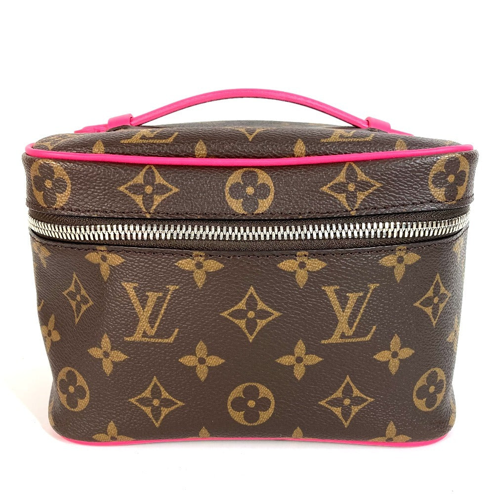 LOUIS VUITTON M12650 モノグラム ニース･ミニ バニティバッグ ボックス BOX カバン ハンドバッグ モノグラムキャンバス レディース ポンディシェリピンク ピンク