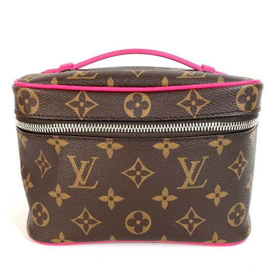 LOUIS VUITTON M12650 モノグラム ニース･ミニ バニティバッグ ボックス BOX カバン ハンドバッグ モノグラムキャンバス レディース ポンディシェリピンク ピンク