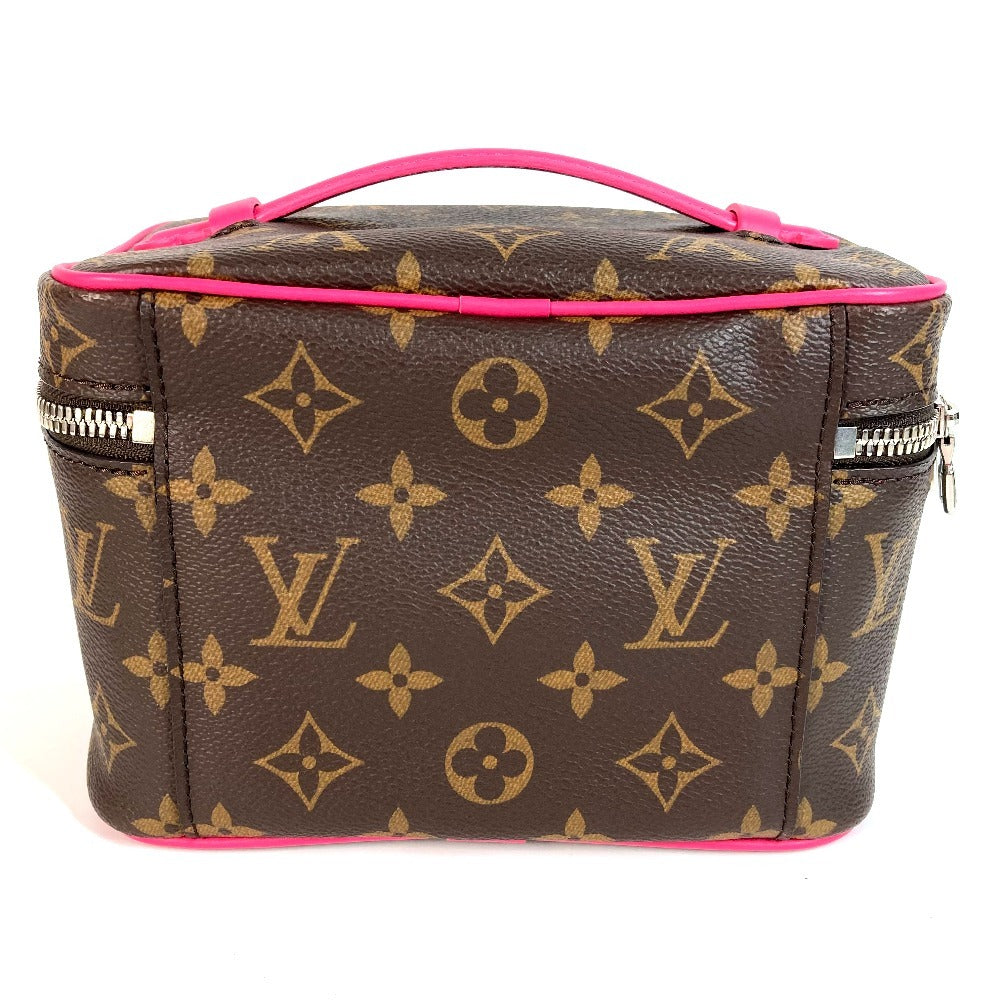 LOUIS VUITTON M12650 モノグラム ニース･ミニ バニティバッグ ボックス BOX カバン ハンドバッグ モノグラムキャンバス レディース ポンディシェリピンク ピンク